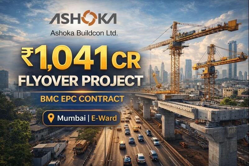 BIG WIN: Ashoka Buildcon Bags ₹1,041 Cr Flyover Construction Contract from BMC