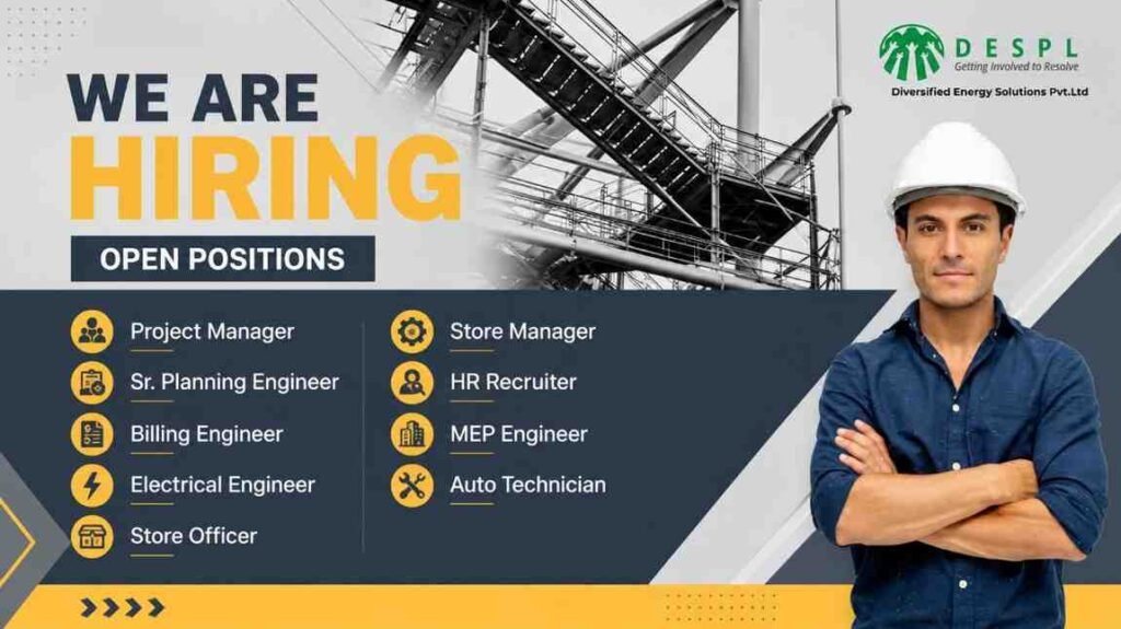 Diversified Energy Solutions Pvt Ltd Jobs 2026 | For Engineering ...